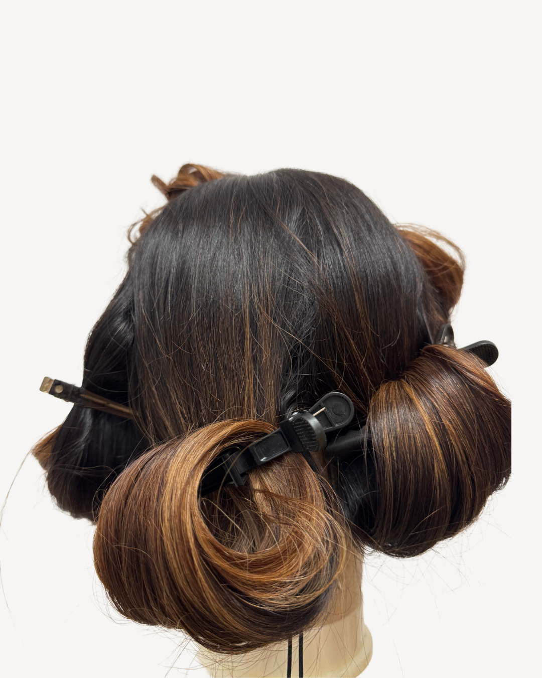 Caramel Brown Flip-Over U-Part Wig (Custom-Made)