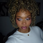 Highlight Blonde Burmese Curly U-Part Wig